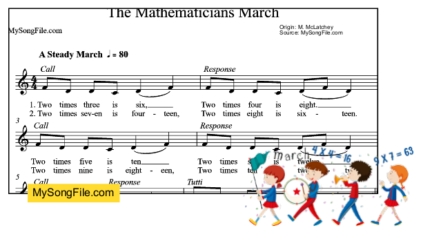 The Mathematicians March