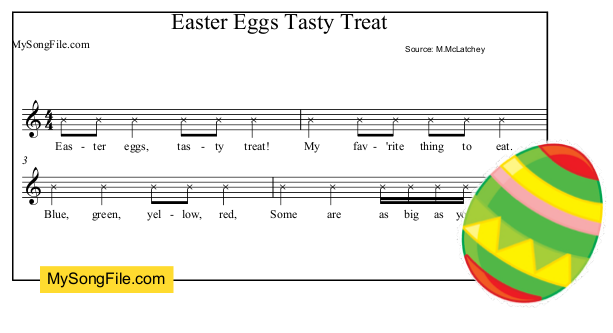 Easter Eggs Tasty Treat