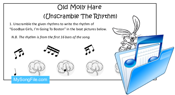 Old Molly Hare (Unscramble the Rhythm)