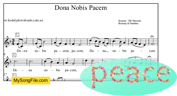Dona Nobis Pacem