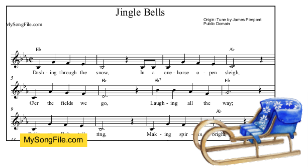 Jingle Bells - Eb Major