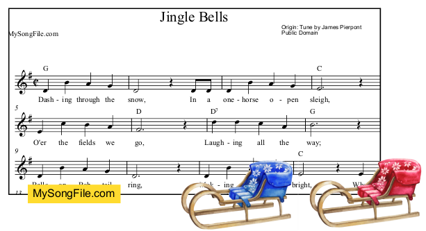 Jingle Bells - G Major