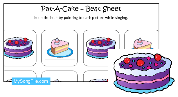 Pat-A-Cake (Beat Sheet Colour)