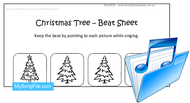 Christmas Tree (Beat Sheet baw)