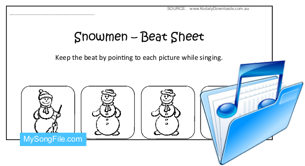 Snowmen (Beat Sheet BaW)