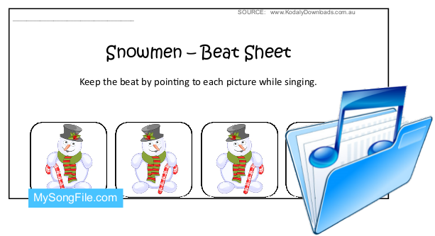 Snowmen (Beat Sheet Colour)