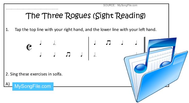 The Three Rogues (Sight-Reading)