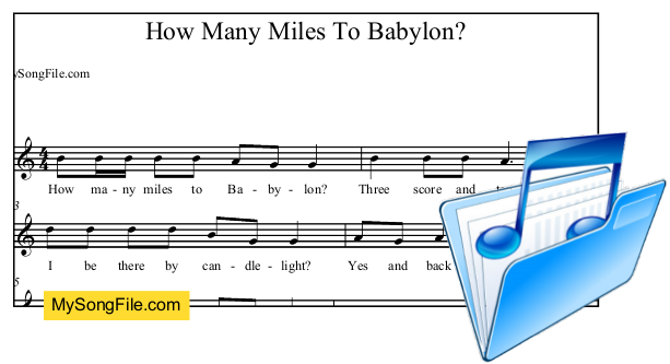 How Many Miles To Babylon