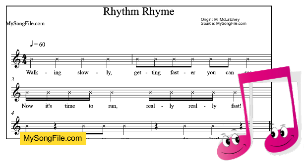 Rhythm Rhyme | My Song File