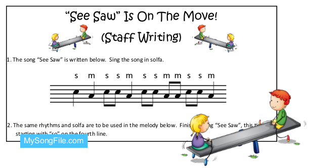 see saw song