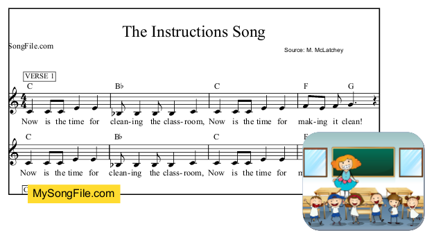 The Instructions Song | My Song File