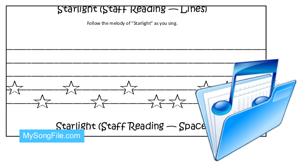 Starlight (Staff Reading Lines and Spaces)