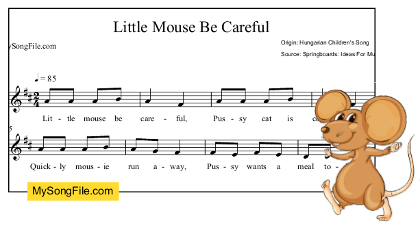 Little Mouse Be Careful