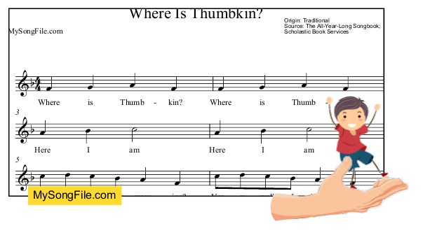 Where Is Thumbkin
