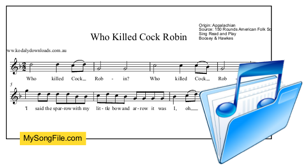 Who Killed Cock Robin