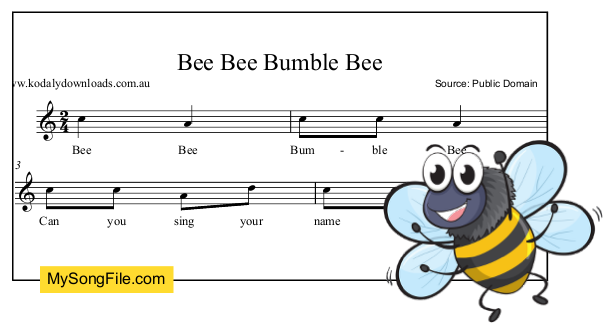Bee Bee Bumble Bee