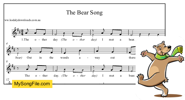 Bear Song (The)