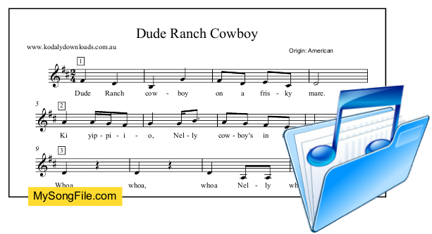 Dude Ranch Cowboy