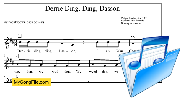 Derrie Ding, Ding, Dasson