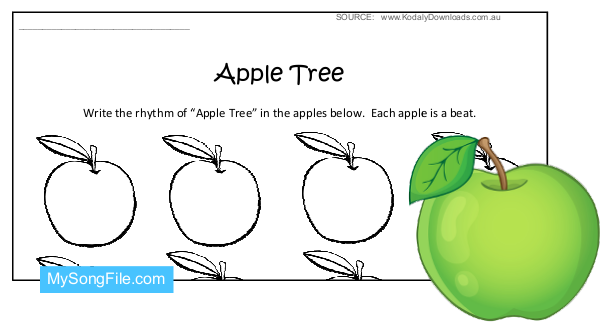 Apple Tree (Writing Rhythms)