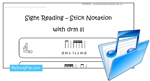 Sight Reading Stick Notation (drm sl with tika tika)