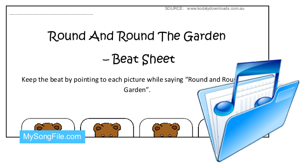 Round And Round The Garden (Beat Sheet Colour)