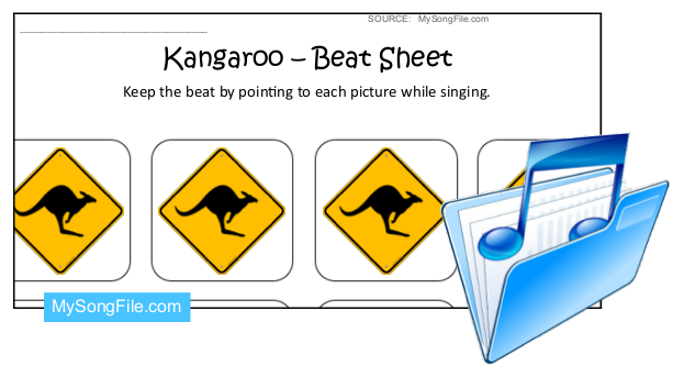 Kangaroo (Beat Sheet Colour)