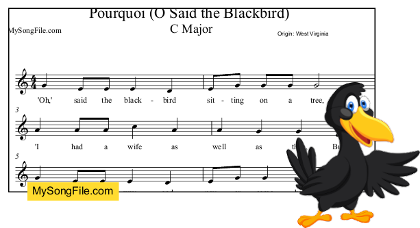 Pourquoi (C Major)