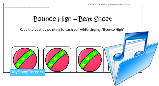 Bounce High (Beat Sheet Colour)
