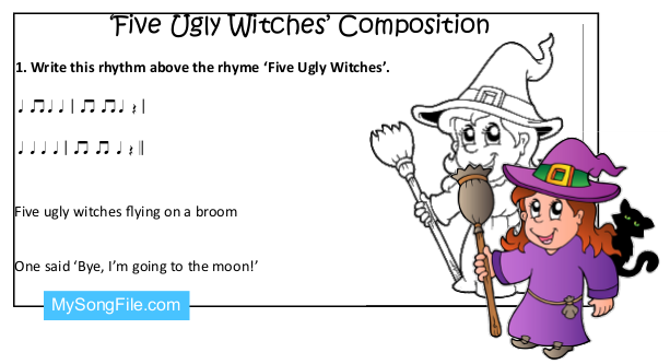 Five Ugly Witches (Composition)