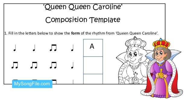 Queen Queen Caroline (Composition Template)