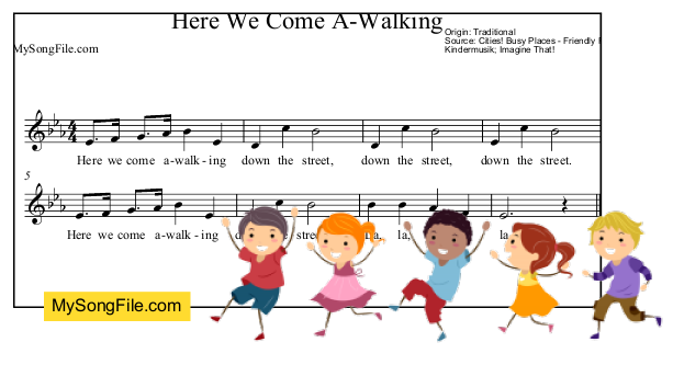 Here We Come A-Walking