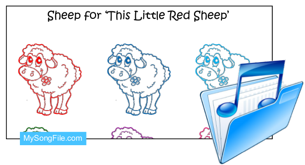 This Little Red Sheep (Pictures)