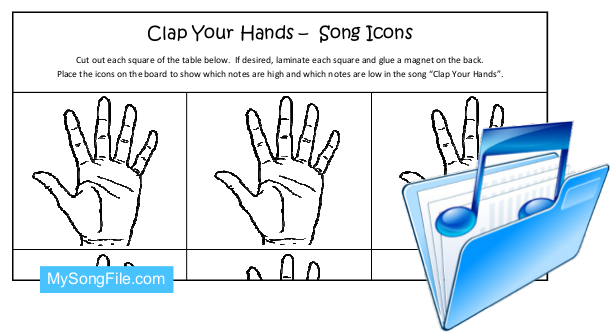 Clap Your Hands (Song Icons)