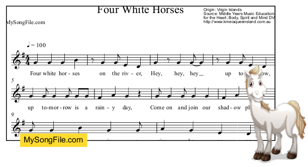 Four White Horses