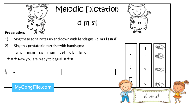 dmsl (Melodic Dictation - Stick Notation)