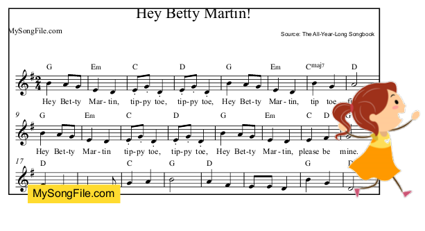 Hey Betty Martin 