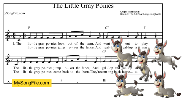 The Little Gray Ponies