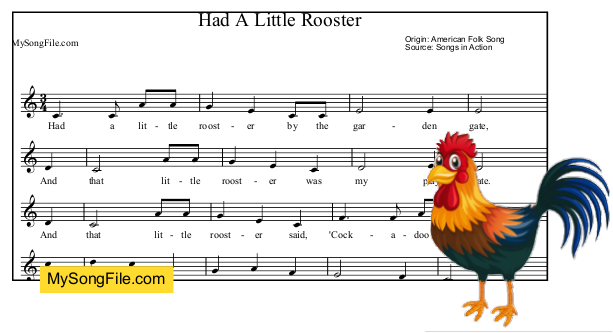 Had A Little Rooster