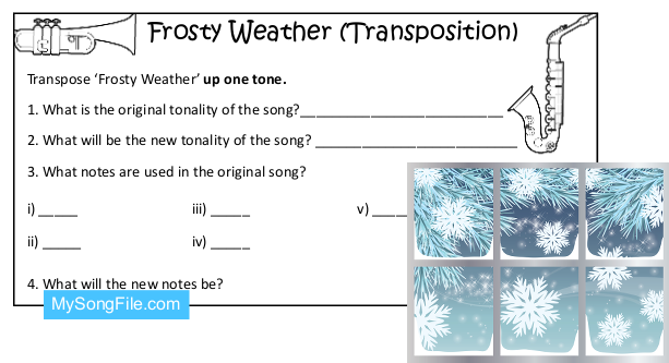 Frosty Weather (Transposition)