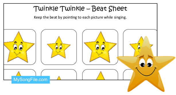 Twinkle Twinkle (Beat Sheet Colour)