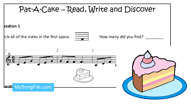 Pat-A-Cake (Read Write and Discover)