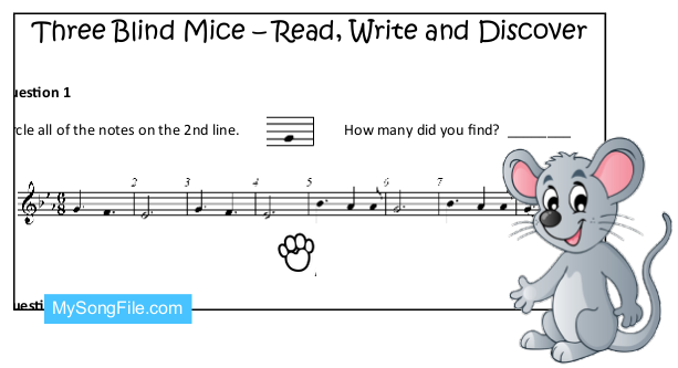 Three Blind Mice (Read Write and Discover)