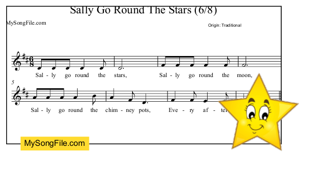 Sally Go Round the Stars (6-8)