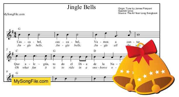 Cascabel (Jingle Bells in Spanish)