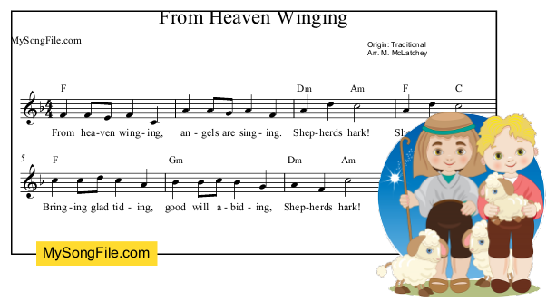 From Heaven Winging