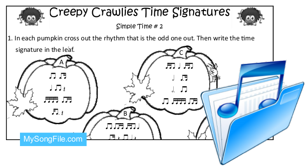 Creepy Crawlies (Simple Time Signature no2)
