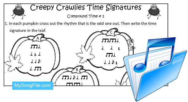 Creepy Crawlies (Compound Time Signature no1)