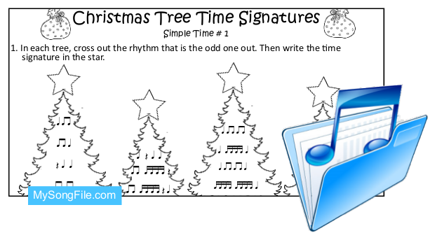 Christmas Tree (Simple Time Signature no1)