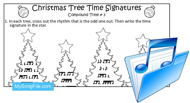 Christmas Tree (Compound Time Signature no3)
